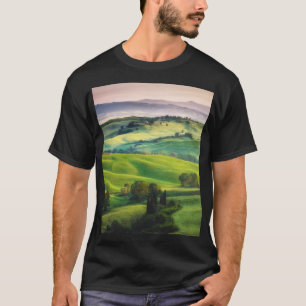 Camiseta Vegetación paisajística: serenidad pintada de luz