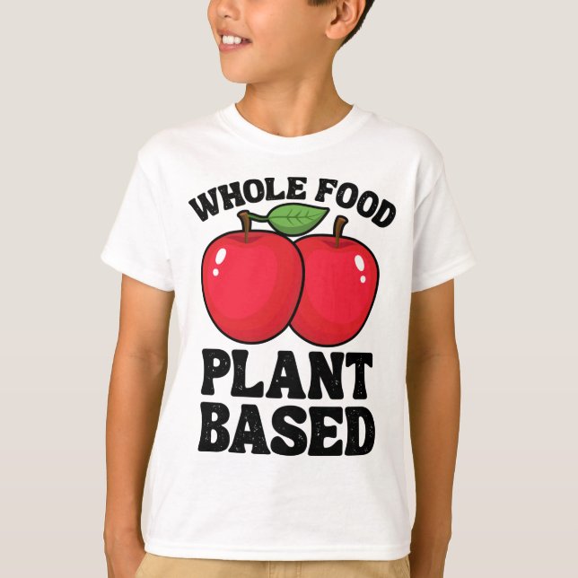Camiseta Vegetación Vegan Graciosa a base de fruta de la pl (Anverso)