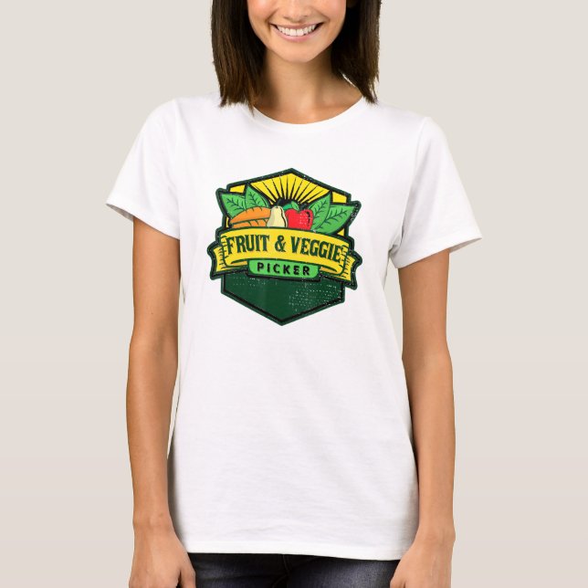 Camiseta Vegetación Vegetariana (Anverso)