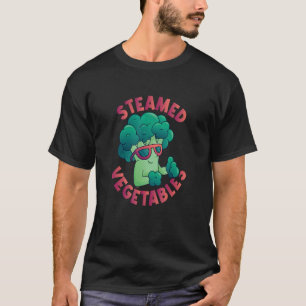 Camiseta Vegetales al vapor Vegetales vegetales Vegetariano