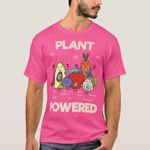 Camiseta Vegetales alimentados por plantas Heroes Vegetaria