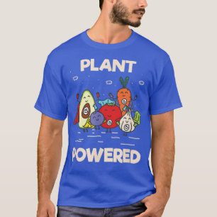 Camiseta Vegetales alimentados por plantas Heroes Vegetaria