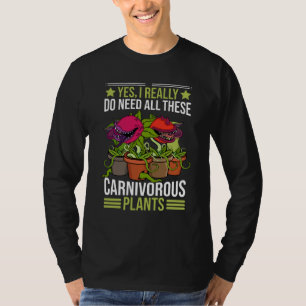 Camiseta Vegetales Carnívoros Regalos Hombres Sarracenia Ve