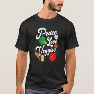 Camiseta Vegetales de amor por la paz