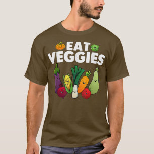 Camiseta Vegetales De Comida Cuta Arte Para Hombres Vegetal