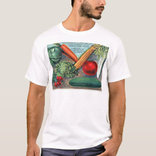 Camiseta Vegetales de época