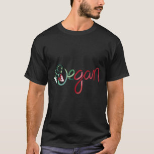 Camiseta Vegetales orgullosos del arte de la fresa vegan