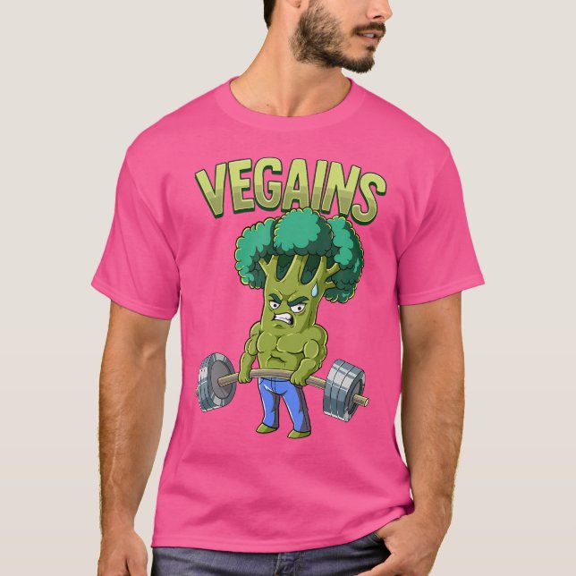 Camiseta Vegetales Vegan Gym (Anverso)