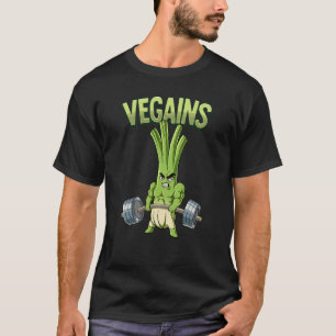 Camiseta Vegetales Vegan Gym Bodybuilding 1