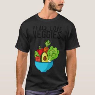 Camiseta Vegetales veganos Bowl 4