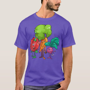 Camiseta Vegetales veganos divertidos Vegetarianos Vegetari