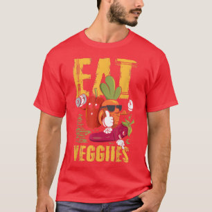Camiseta Vegetales Vegetales Veganismo Vegetariano 471