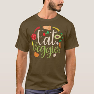 Camiseta Vegetales Vegetales Veganismo Vegetariano 472