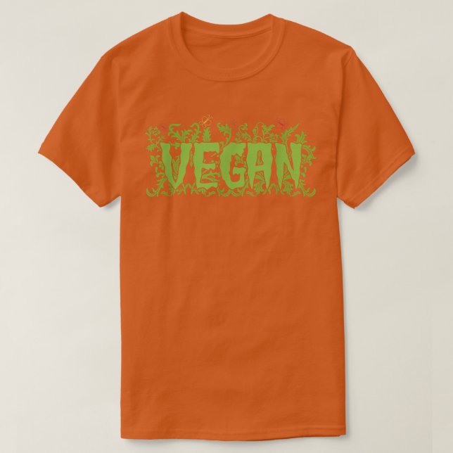Camiseta Vegetarian (Diseño del anverso)