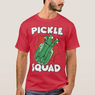 Camiseta Vegetarian Team Vegetarian Green Food Pickle