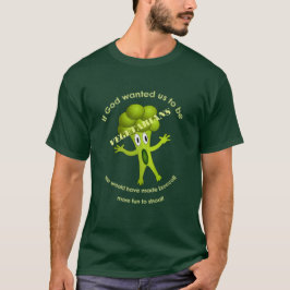 Camiseta vegetariana divertida de la cita