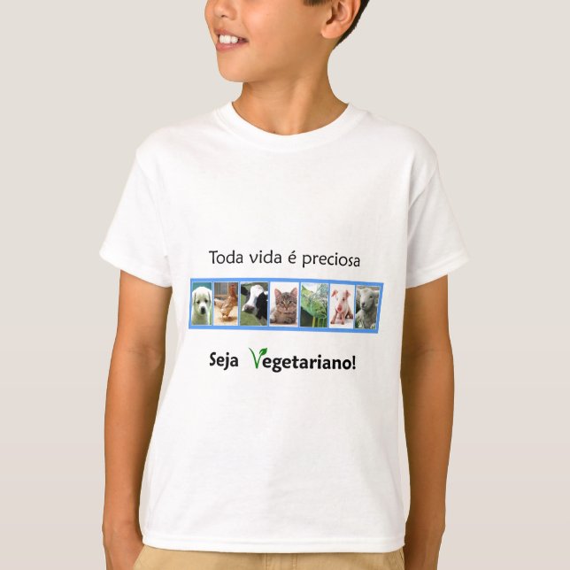 Camiseta Vegetarianismo (Anverso)