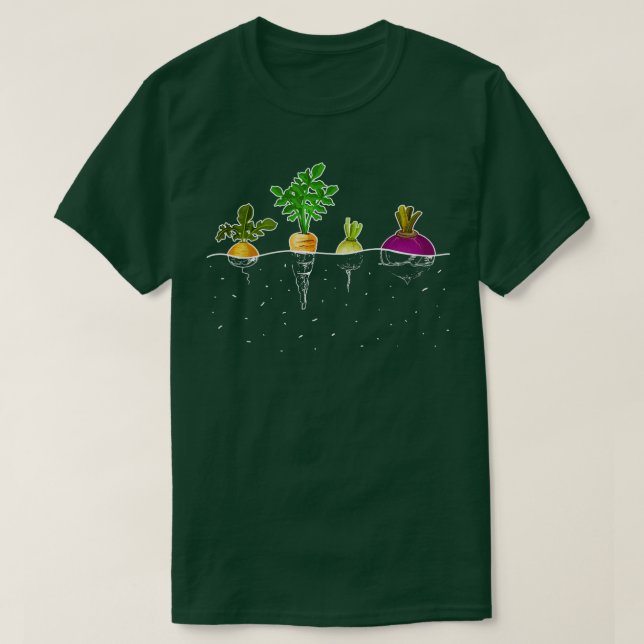 Camiseta Vegetarianismo vegetariano Vegetales vegetales G (Diseño del anverso)