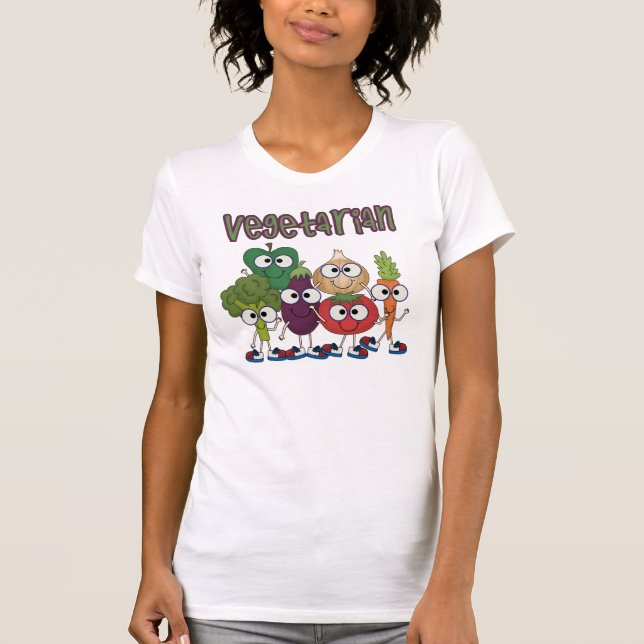 Camiseta Vegetariano (Anverso)