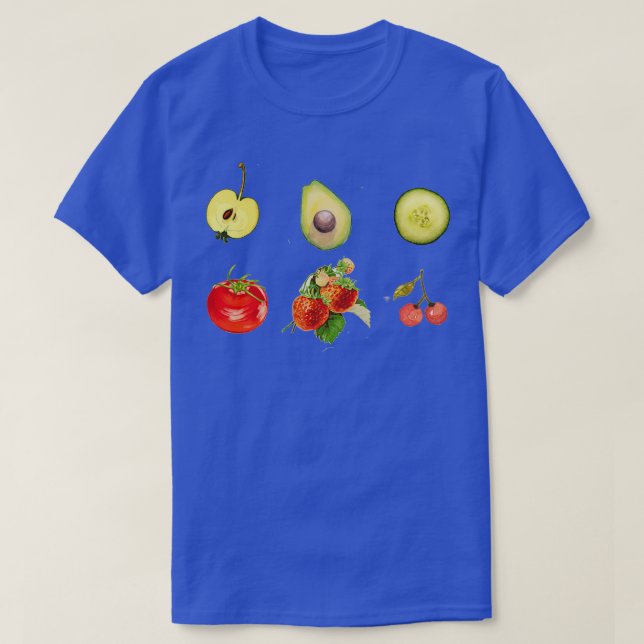 Camiseta vegetariano (Diseño del anverso)