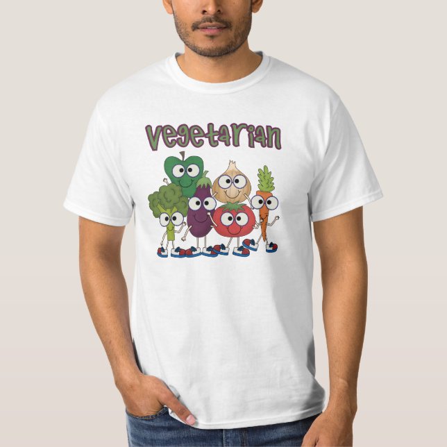 Camiseta Vegetariano (Anverso)