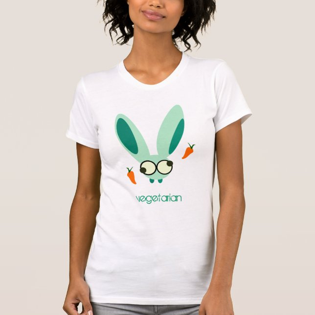 Camiseta vegetariano (Anverso)