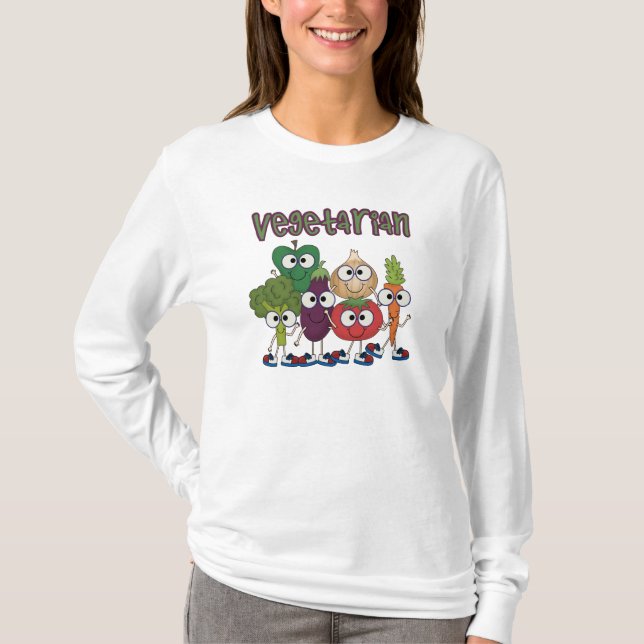 Camiseta Vegetariano (Anverso)