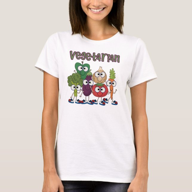 Camiseta Vegetariano (Anverso)