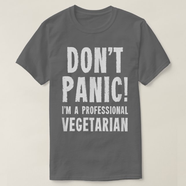 Camiseta Vegetariano 1850 (Diseño del anverso)