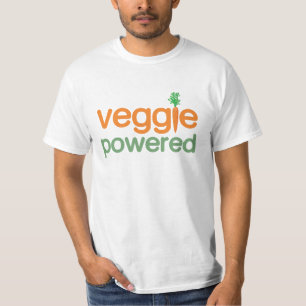 Camiseta Vegetariano accionado verdura del Veggie