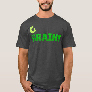 Camiseta Vegetariano Brain and Grain Veggies amamos el vege