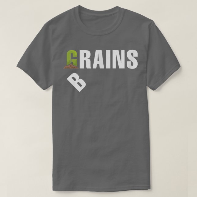 Camiseta Vegetariano Brain and Grain Veggies amamos el vege (Diseño del anverso)