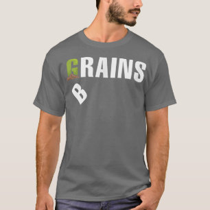 Camiseta Vegetariano Brain and Grain Veggies amamos el vege