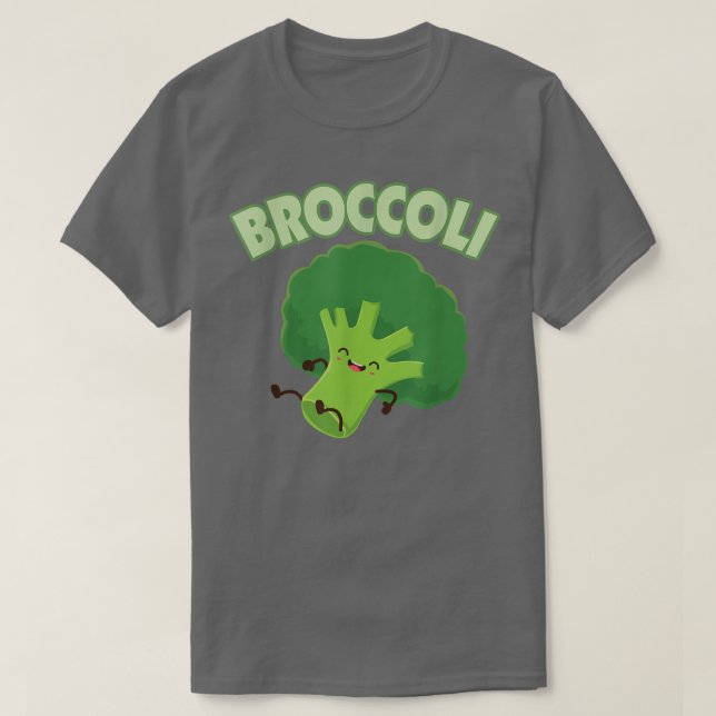 Camiseta vegetariano Broccoli vegan (Diseño del anverso)