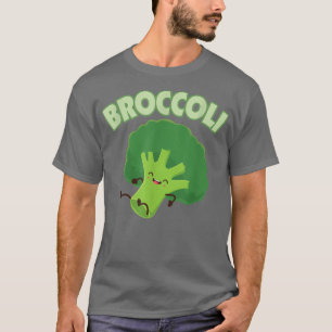 Camiseta vegetariano Broccoli vegan
