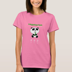 Camiseta Vegetariano (camisetas oscuras)