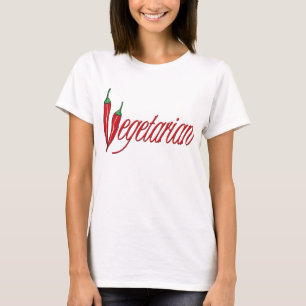 Camiseta Vegetariano picante