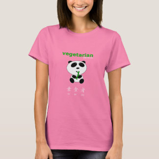 Camiseta Vegetariano (tés oscuros)