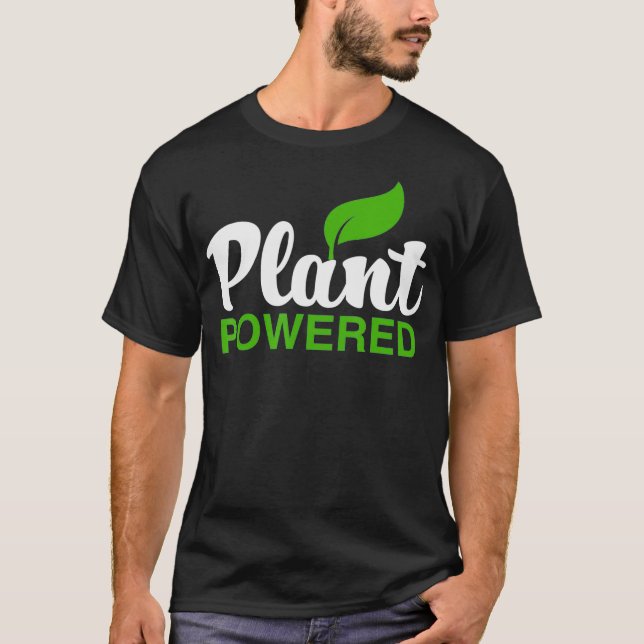 Camiseta Vegetariano Vegan WFPB Vegetariano a base de plant (Anverso)