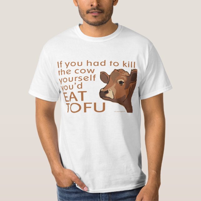 Camiseta Vegetariano, vegano (Anverso)