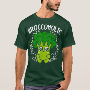 Camiseta Vegetariano vegetal brócoholico Vegetariano Brocco