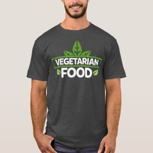 Camiseta Vegetariano vegetal orgánica de alimentos vegetari