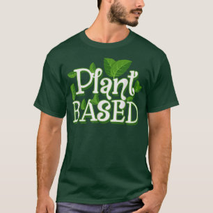 Camiseta Vegetariano vegetal y alimentación limpia
