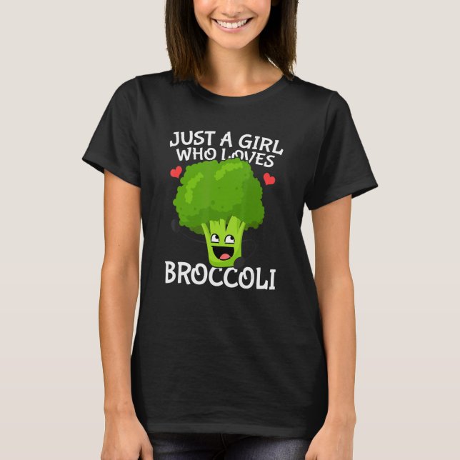 Camiseta Vegetariano Vegetariano Broccoli Vegetable 2 (Anverso)