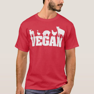 Camiseta Vegetariano Vegetariano Funny Retro Vegan T-