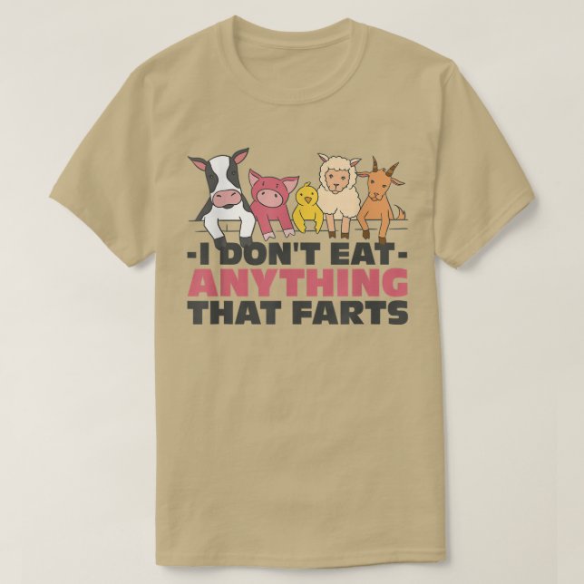 Camiseta Vegetariano Vegetariano Vegetarianos Amigos Vaca C (Diseño del anverso)