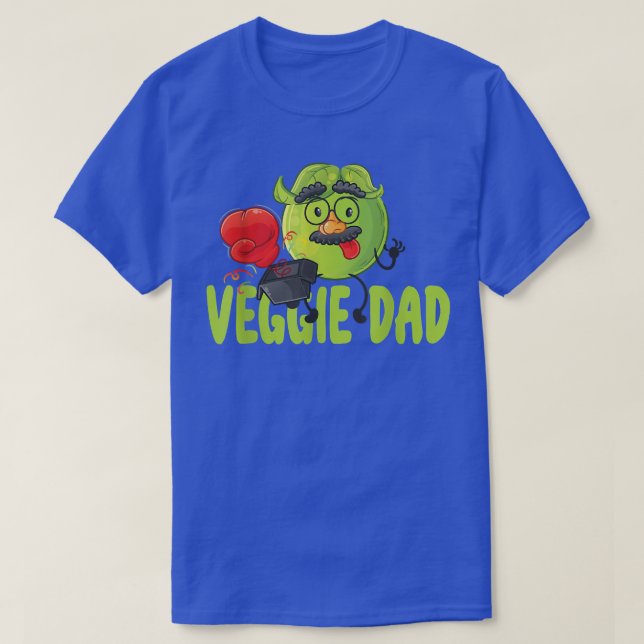 Camiseta vegetariano vegetariano veggie (Diseño del anverso)