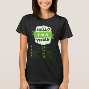 Camiseta Vegetariano Vegetario A Estilo De Vida No Un Regal