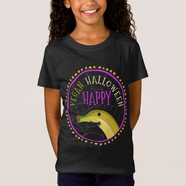 Camiseta Vegetarianos frutícolas sin carne Halloween C (Anverso)