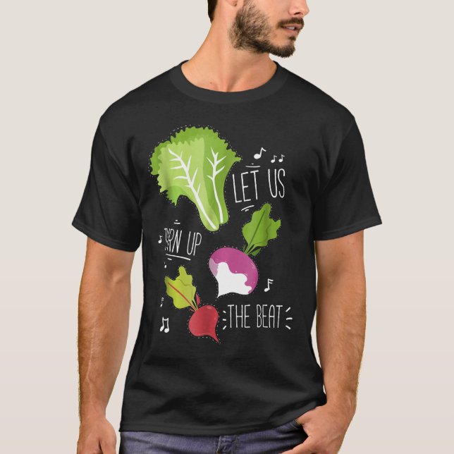 Camiseta Vegetarianos Vamos A Dar La Vuelta Vegan (Anverso)